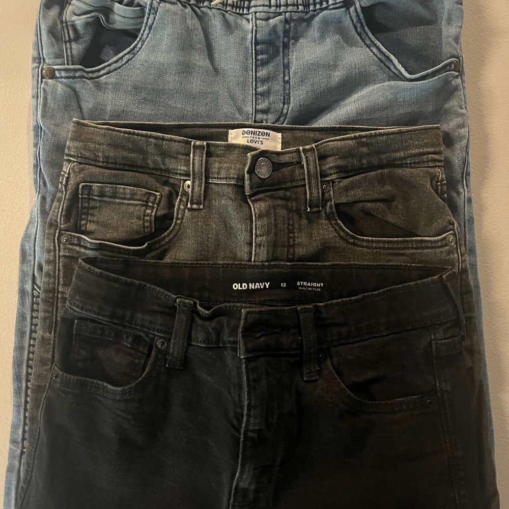 Boys Jean Bundle Sz 12